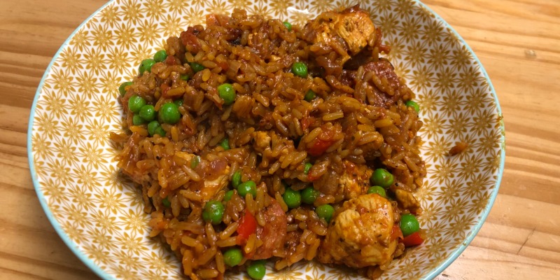 Chicken and Chorizo rice