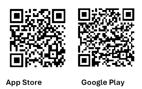 Glide QR Codes for App Store and Google Play
