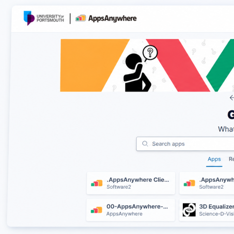 AppsAnywhere interface