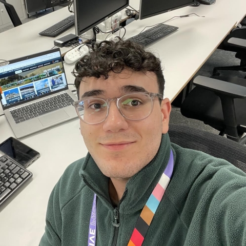 Reuben at work