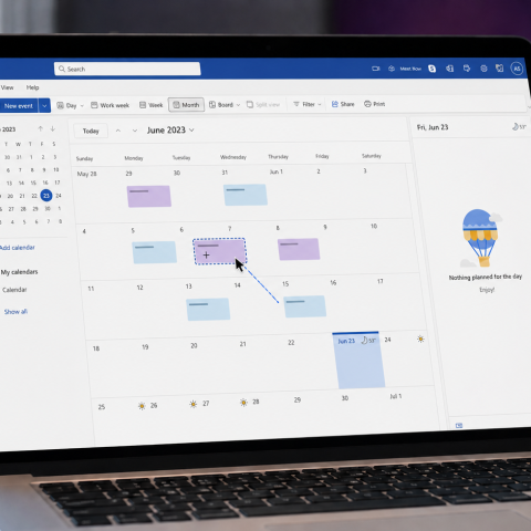 Moving a calendar invite in Outlook