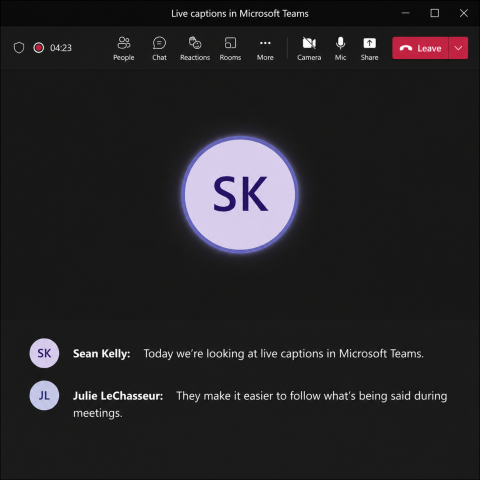 Microsoft Teams meeting