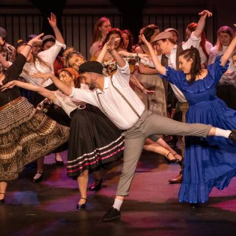 Dancers from Cinderella production