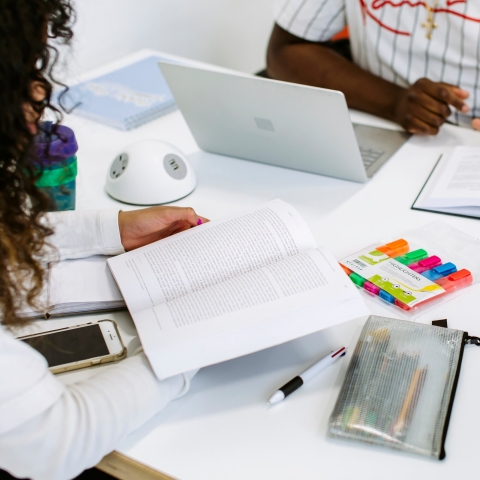 Collaborative work is one of the ways students learn at University of Portsmouth