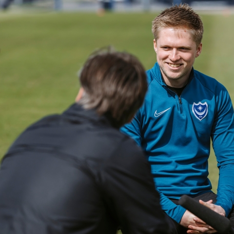 09/04/2021.Danny and Nicky Cowley are interview by a University of Portsmouth student placement...All Rights Reserved - Helen Yates- T: +44 (0)7790805960.Local copyright law applies to all print & online usage. Fees charged will comply with standard space rates and usage for that country, region or state.