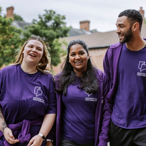 Student Ambassadors chatting amongst themselves.Only to be used in :- University presentations to schools and colleges- In the press, on websites and in other publicity e.g. external advertising- Third party use - third party external organisations and partners such as recruiting agents and university networks, for photographs/images/recordings and/or quotes to be used in their publications