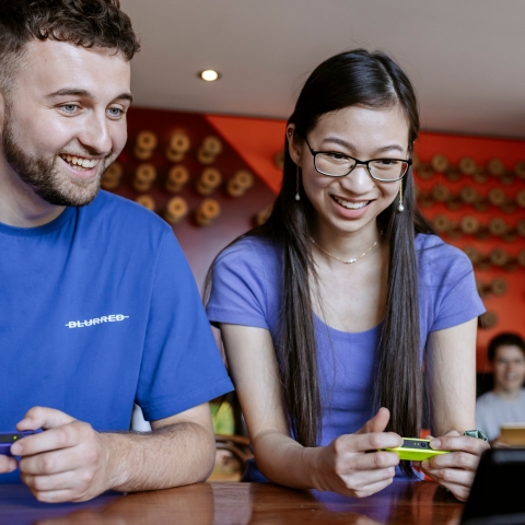 Walthamstow photoshoot - playing games