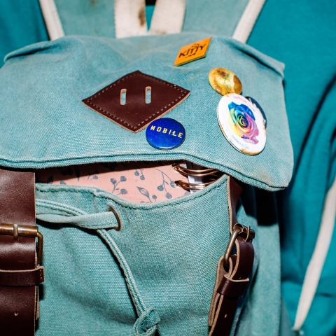 Student's rucksack
