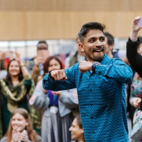 Student Dancing at Festival of Cultures 2024