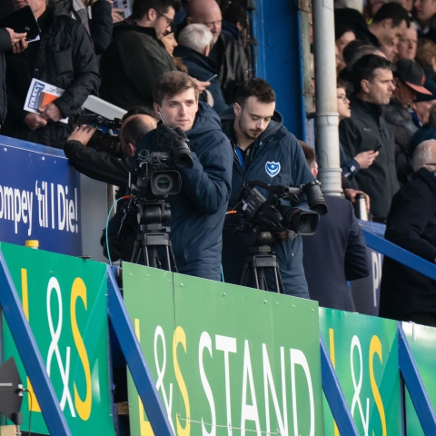 CCI TV students, filming PFC