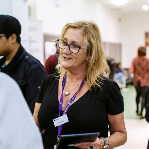 Research staff in the lab