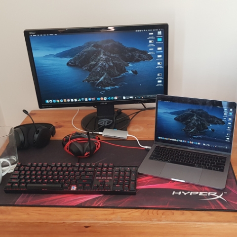 Andrei's work space