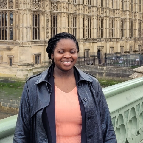 Elisabeth at the House of Commons