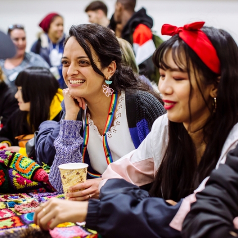 Students getting health and wellbeing support