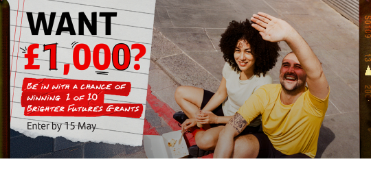 Win £1000 grant