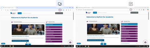 Install icons of both Chrome and Edge browsers on Windows device