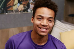 Student smiling