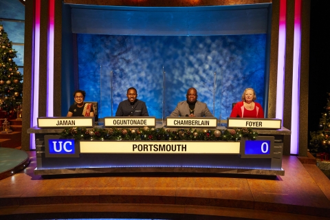 Portsmouth team on University Challenge