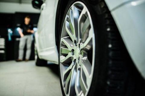 Wheel of a car