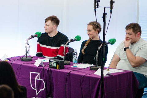 Oliver Ray, Thomas Cooper, and Rosie Sloane