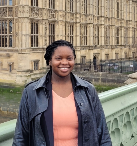 Elisabeth at the House of Commons