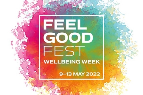 graphic of feel good fest