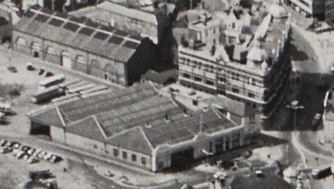 University House site in the 1970s