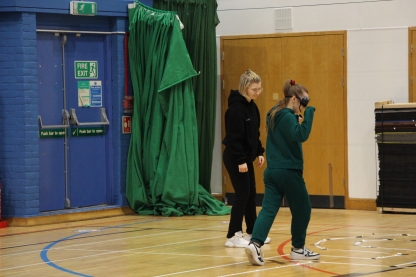 Students taking part in Practical Leadership Techniques