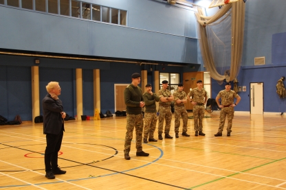 Students taking part in Practical Leadership Techniques
