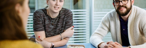 Students in a seminar