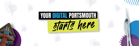 Your digital portsmouth starts here banner