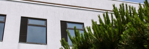An external shot of Portland Building
