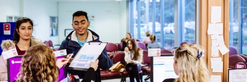 Students and public using dental health clinic