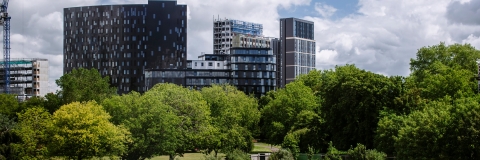 Campus miscellaneous; June 2019; New academic building in Victoria Park
