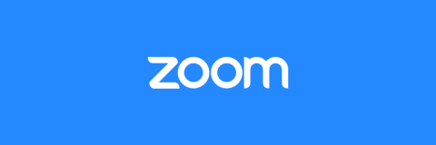 Zoom logo banner