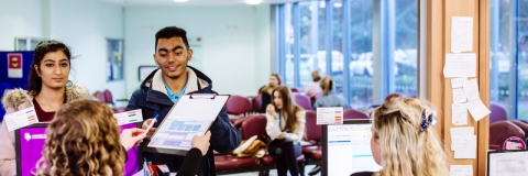 Students and public using dental health clinic