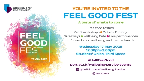 Feel Good Festival brochure