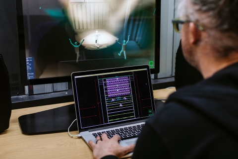 White Swan Building - Studio control room