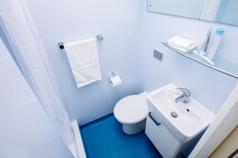 Bathroom in halls