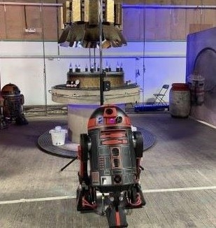 Pinewood studio star wars set