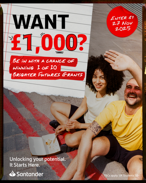 Santander brighter futures grant 