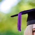 Student at graduation