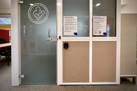 Breastfeeding and expressing pod located in the Richmond building