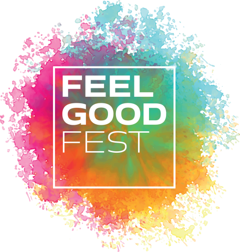 Vibrant logo of Feel Good Fest