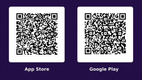 Glide app store QR codes