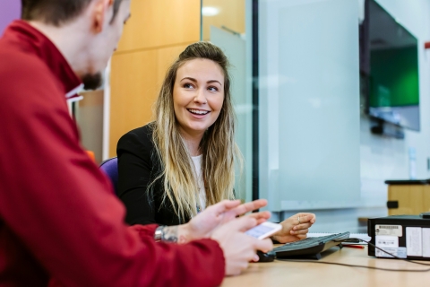 Careers centre staff